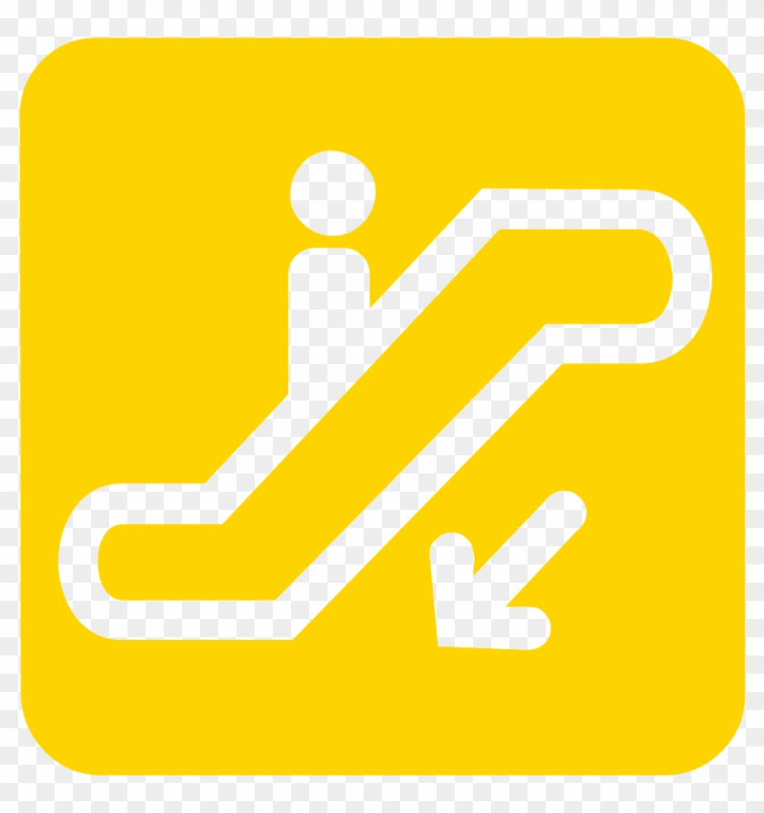 Escalator - Sign Clipart