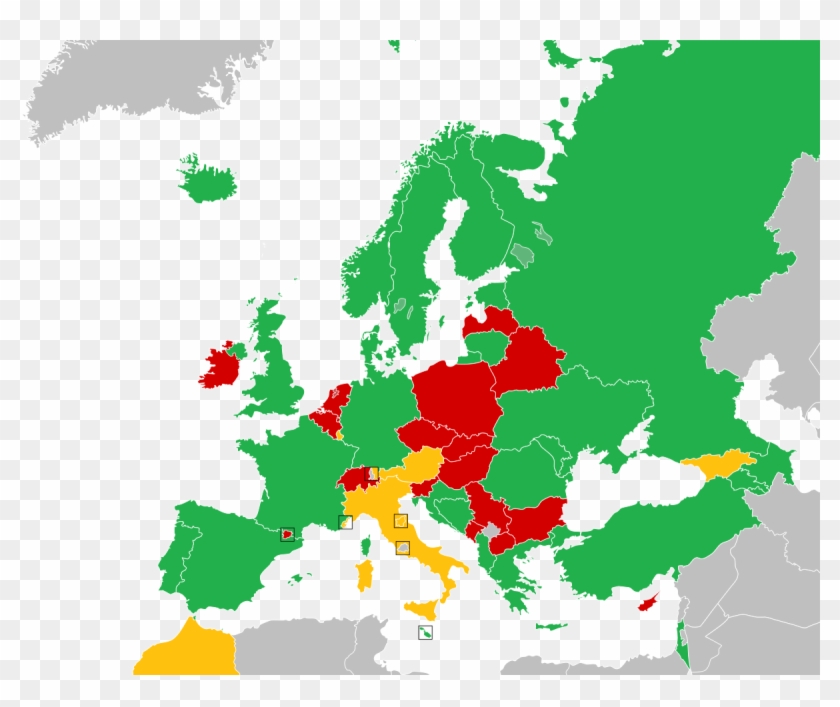 Eurovision 2019 Map Clipart #4232619