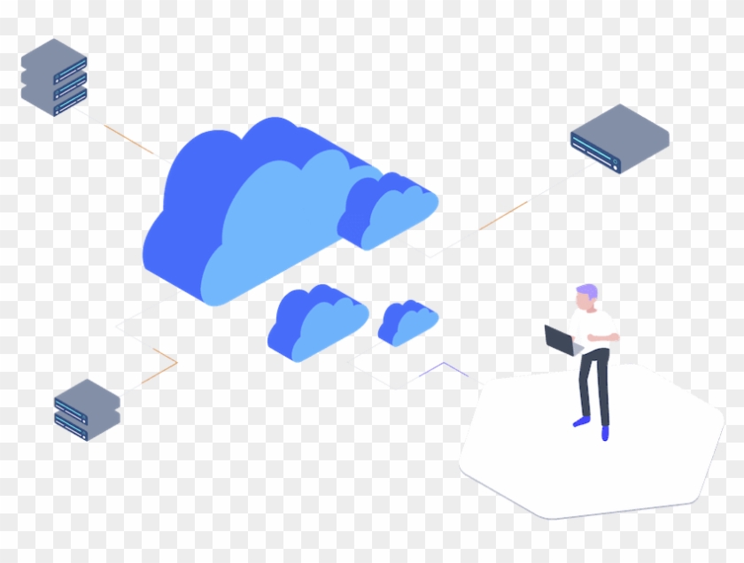 What's Cloud Website Hosting Why Do I Need It - Illustration Clipart #4233084