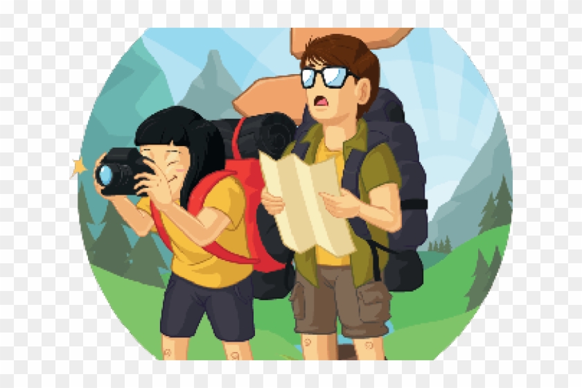 Travel Clipart Traveller - Traveller Vector - Png Download