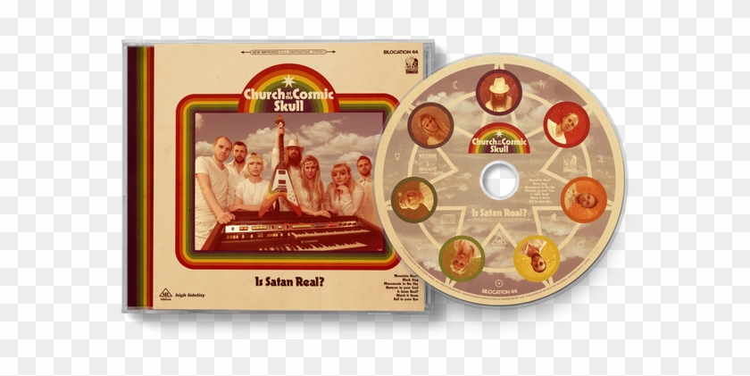 Is Satan Real - Church Of Cosmic Skull Clipart #4233847