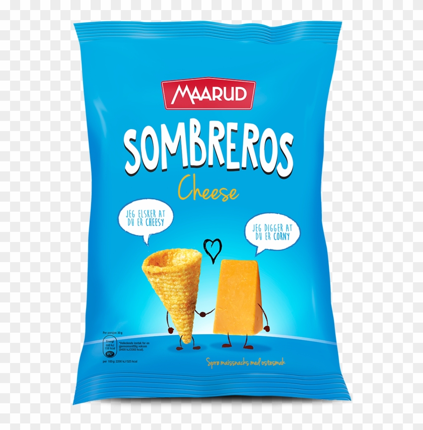 Sombreros Cheese - Chips Clipart