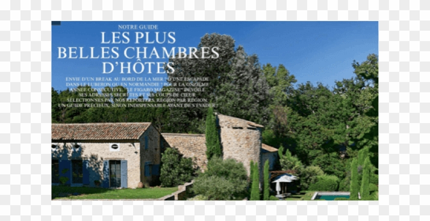 La Villa Du Guern Featured In Le Figaro - Tree Clipart #4234494
