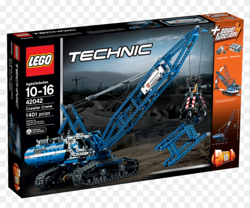 Navigation - Technic Lego Crawler Crane Clipart