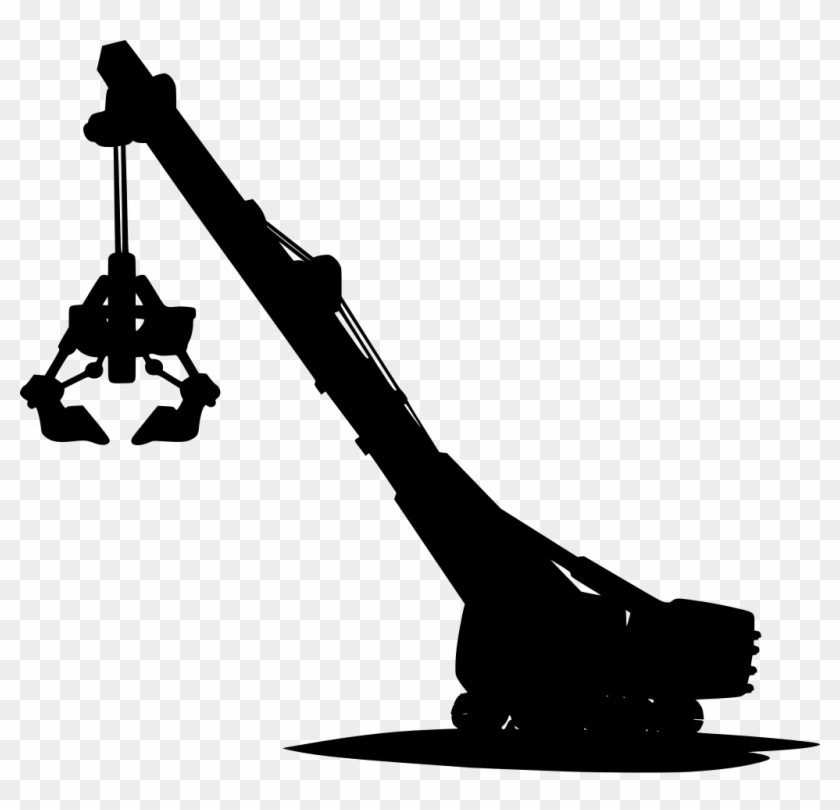 Download Png - Crane Transparent Clipart #4234634