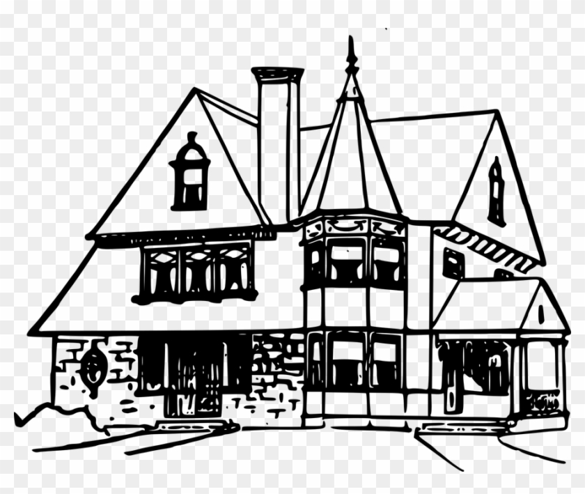 Real Estate Villa Architecture Building Home House Clipart