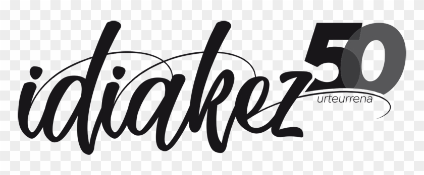 Idiakez Liburudenda - Calligraphy Clipart #4235249