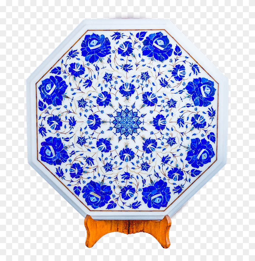 Tap To Expand - Blue And White Porcelain Clipart #4235254