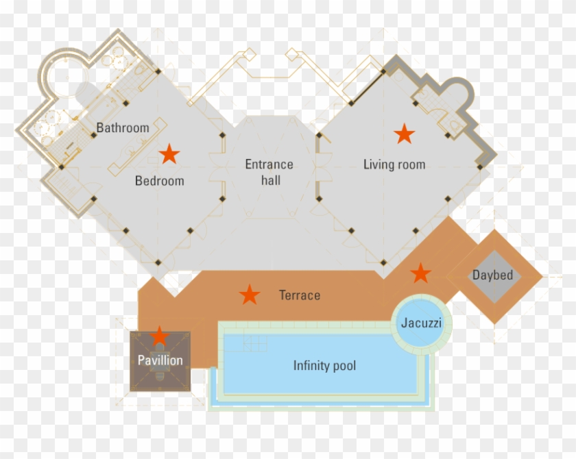 Fregate Island Villa Clipart