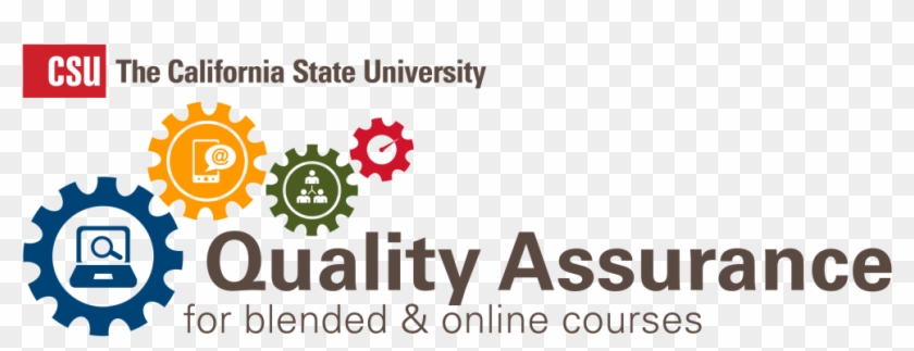 Qa Logos Co-02 - Online Course Quality Clipart #4235356