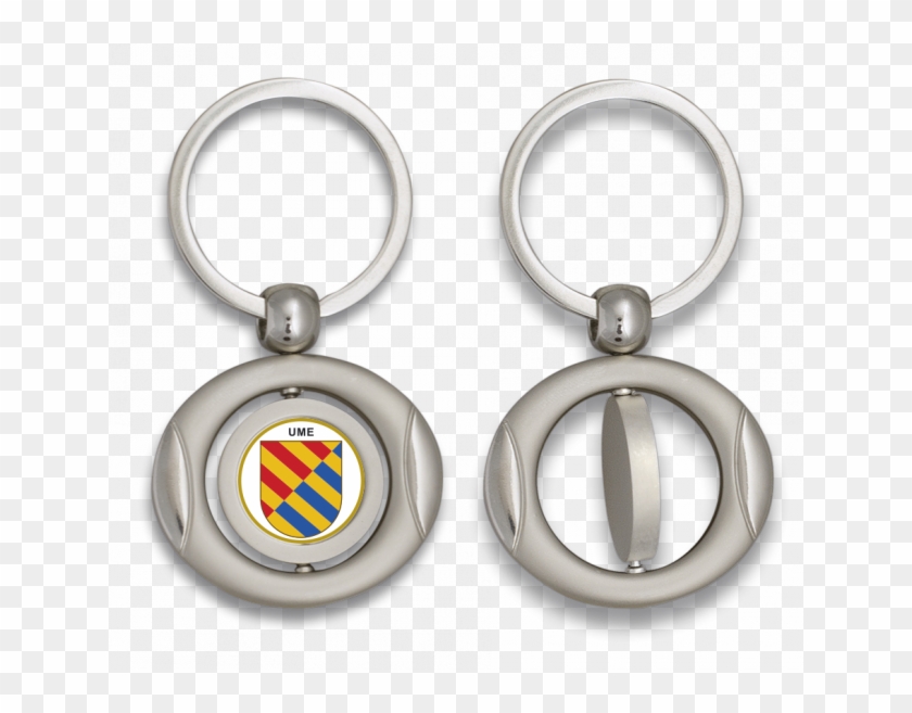Llavero Oval Giratorio Con Chapa - Keychain Clipart #4235392