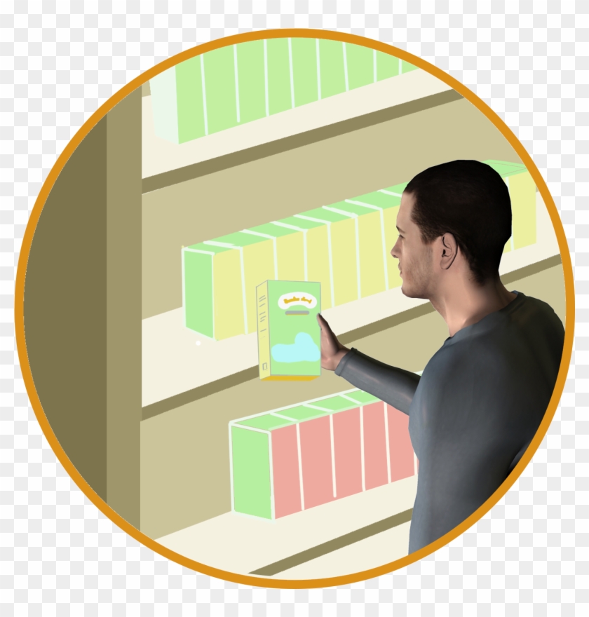 The User Buys A Product In Promotion And Prarticipates - Den Clipart #4235807