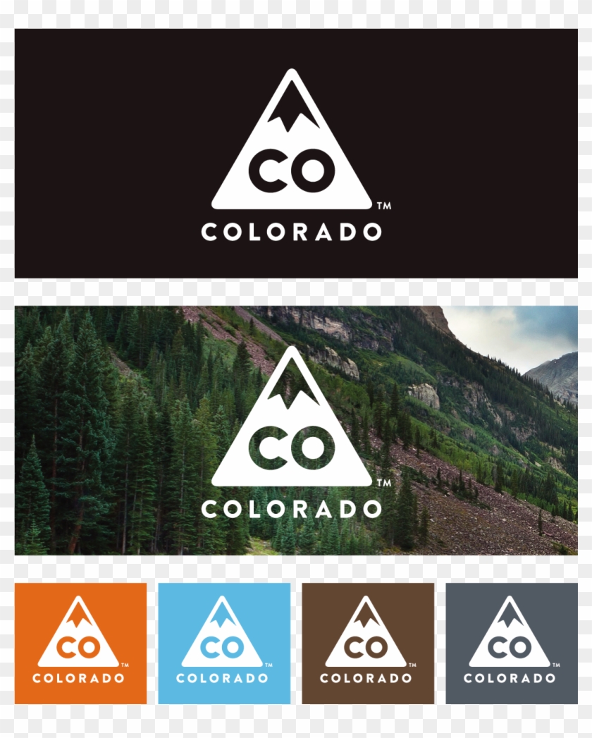 Co White Reverse Logo App Images - Maroon Bells Clipart