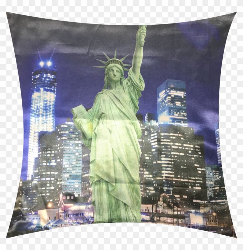 Almofada Estátua Da Liberdade - Cushion Clipart #4236755