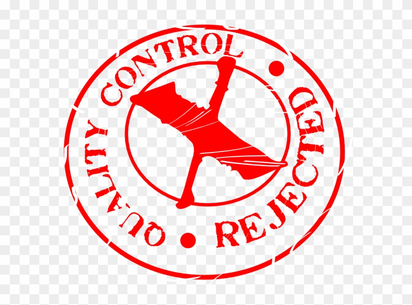 Quality - Quality Control Rejected Clipart #4237105