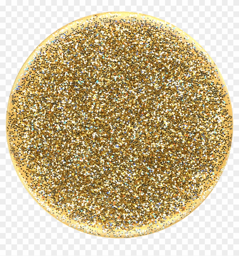 Brillo Dorado - Gold Glitter Popsocket Clipart