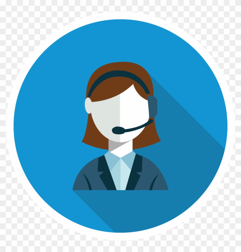 It Support - Black Circle Clipart