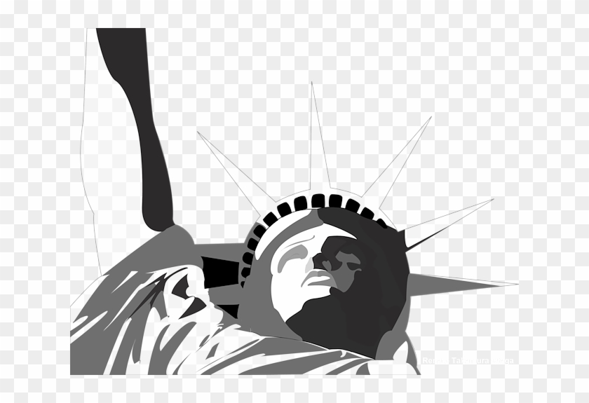 Estátua Da Liberdade Vetor By Renato Takamura Otaga - Illustration Clipart