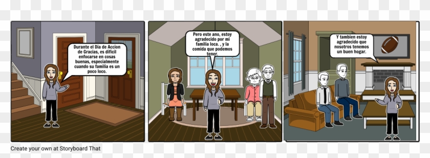 Dia De Accion De Gracias - Cartoon Clipart