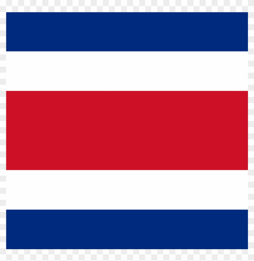 Flag Of Costa Rica - Flag Clipart #4237982