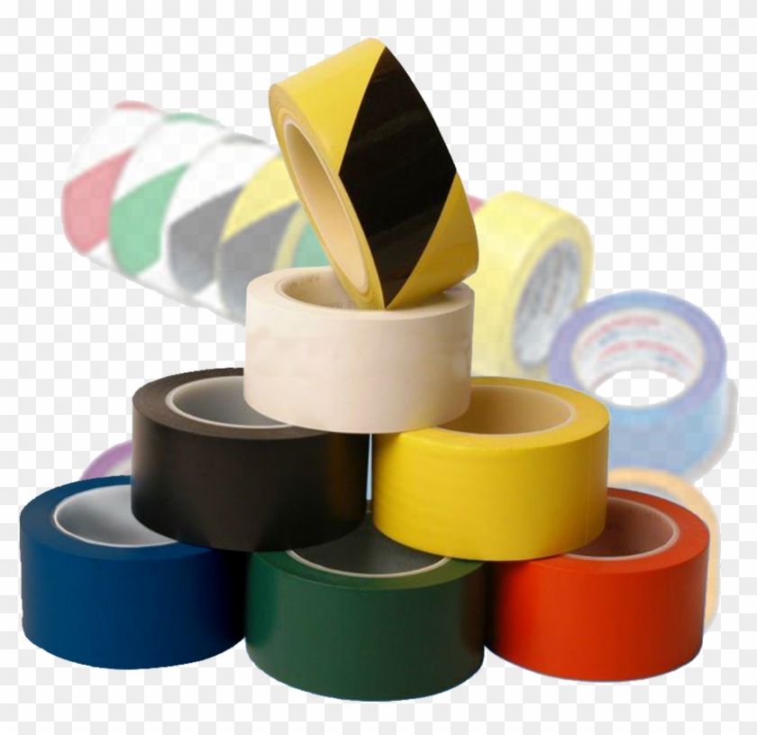 Amarilla Negra Azul Blanco Rojo Verde Café Naranja - Floor Tape Clipart #4237984