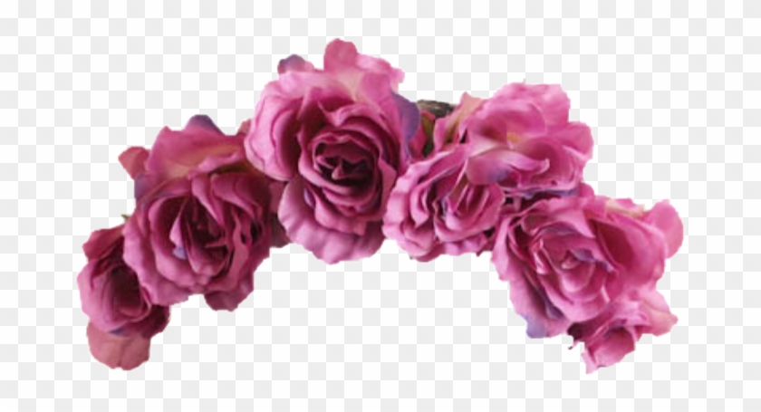 Corona De Rosas Png - Flower Crown White Background Clipart