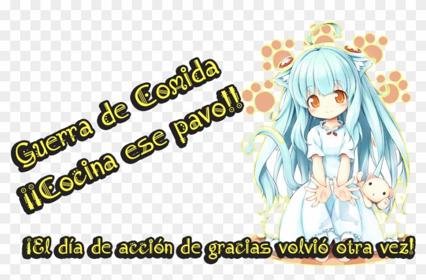 Rpjiacx - " - Cute Cat Anime Girls Clipart