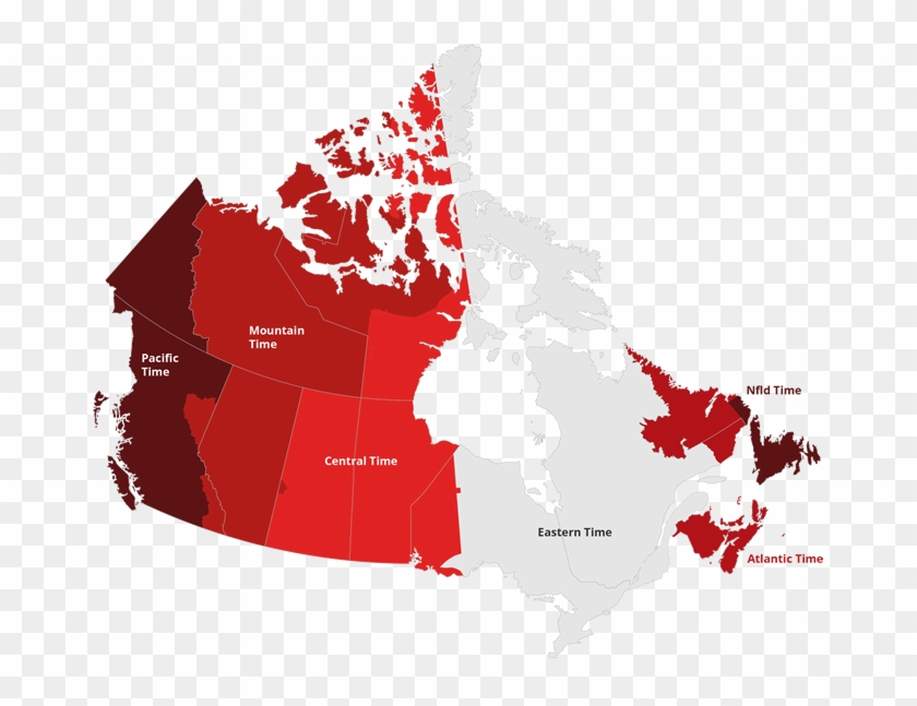 Srv Canada Vrs Customer - Map Of Canada Clipart #4238524