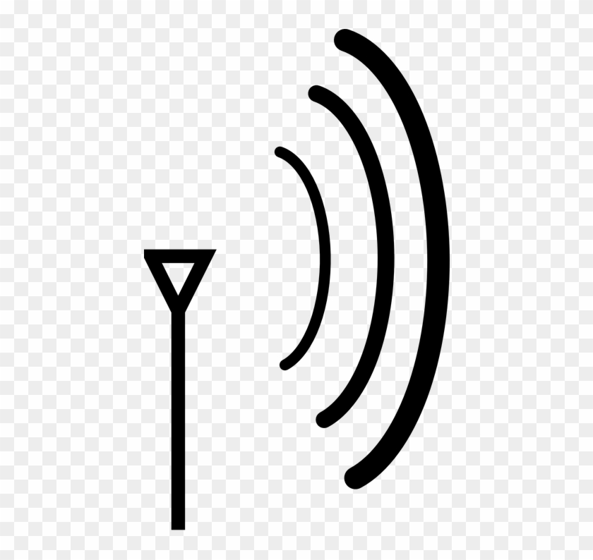 Antenna Clipart Radio Frequency - Antenna Signal - Png Download #4238632