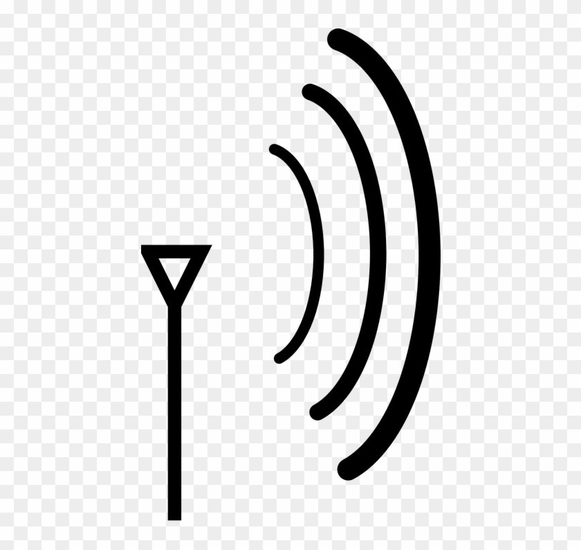 Antenna Clipart Radio Frequency - Antenna Signal - Png Download