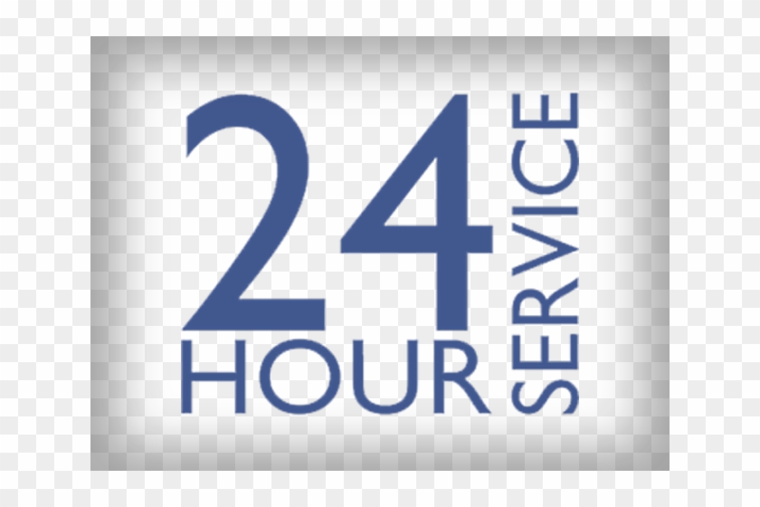 24 Hour Emergency Services - Signage Clipart #4238699