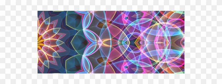 Rainbow Bubbles Mandala Abstract Art Cazorla Sports - Patchwork Clipart