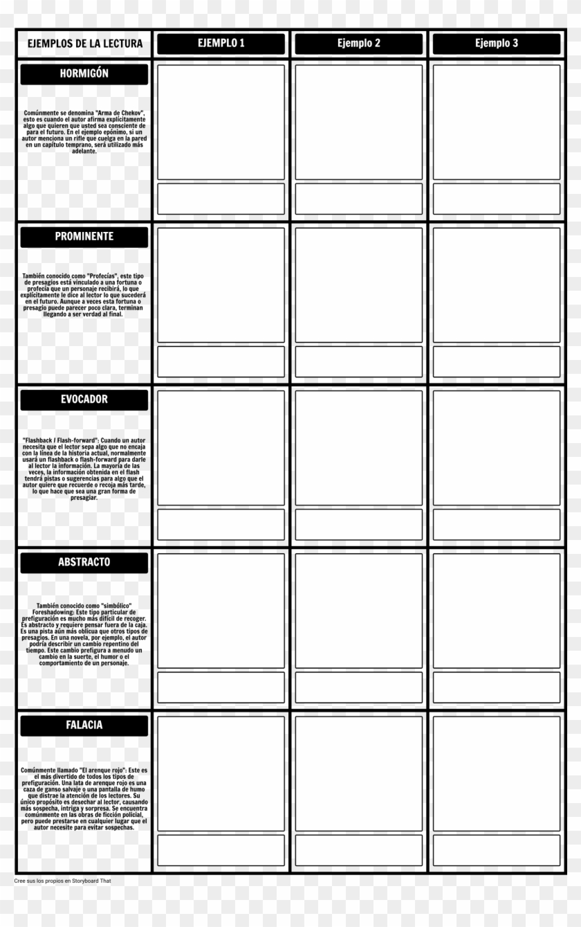 Plantilla De Presagio - Worksheet Clipart