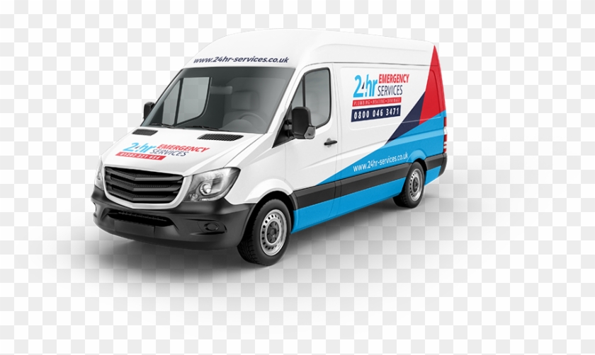 24 Hour Emergency Services - Logo Clipart