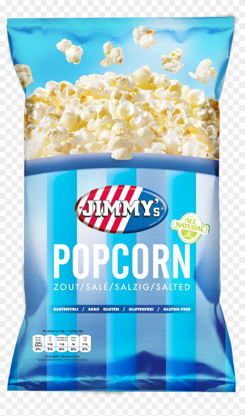 Family Bag Salt Popcorn - Jimmy's Popcorn Bag Clipart