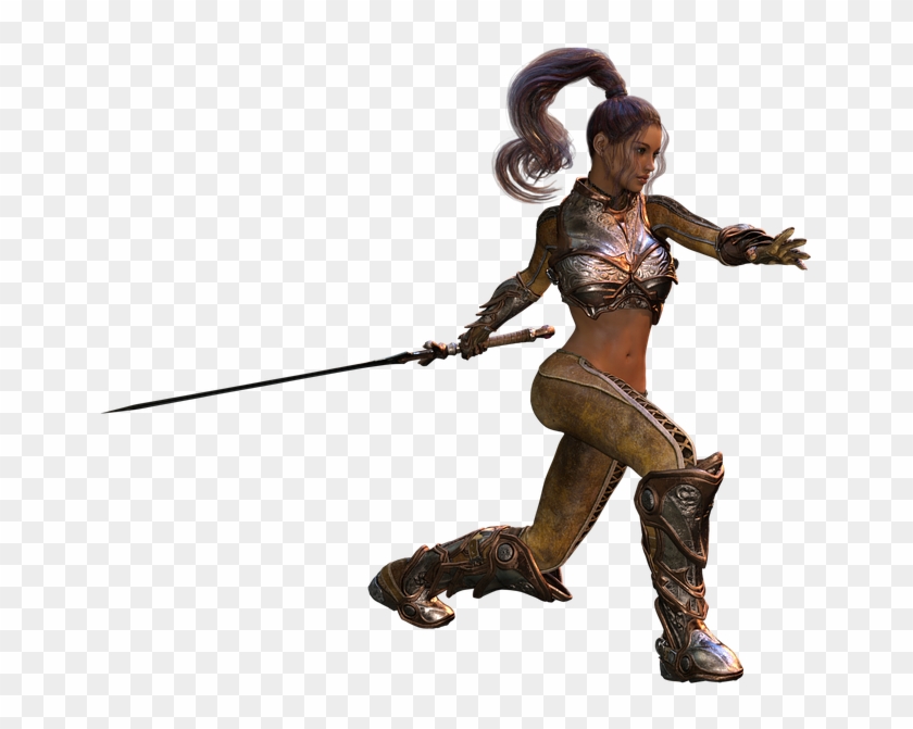 Woman, Sword, Strong, Amazone, Warrior, Heroine - Portable Network Graphics Clipart #4239232