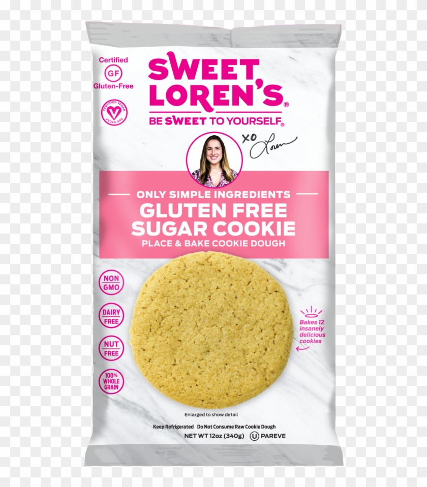 A Divine Sugar Cookie Made With The Most Simple And - Sweet Lorens Gluten Free Cookies Clipart #4239257