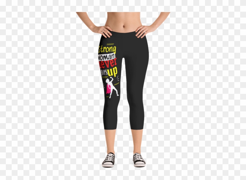 A Strong Woman - Backwood Biker Shorts Clipart #4239393