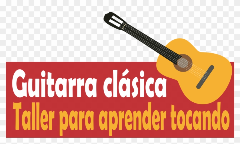 Guitarra Clásica - Graphic Design Clipart #4239400