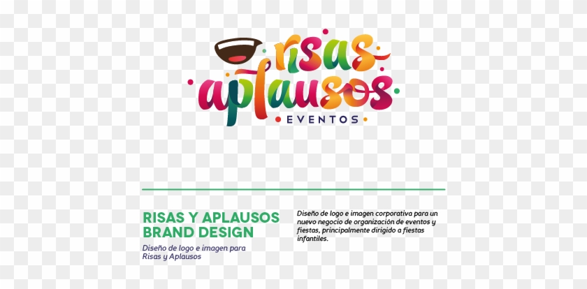 Risas Y Aplausos On Behance Behance, Logos, Galleries, - Graphic Design Clipart