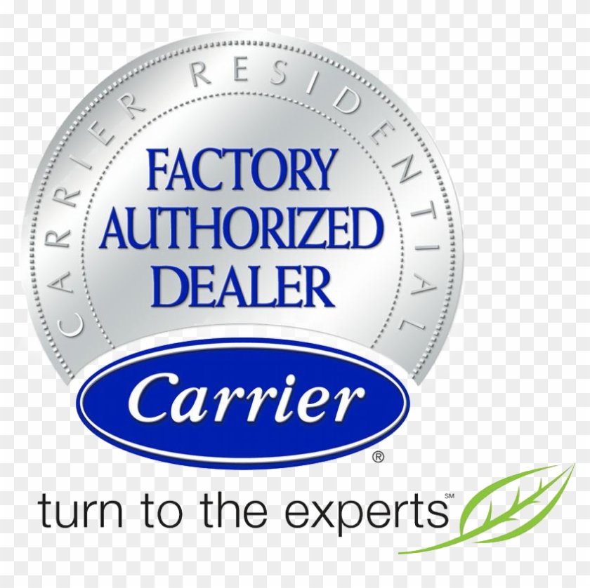 Hvac Service Air Conditioning Installation A/c Repair - Carrier Factory Authorized Logo Png Clipart #4239759