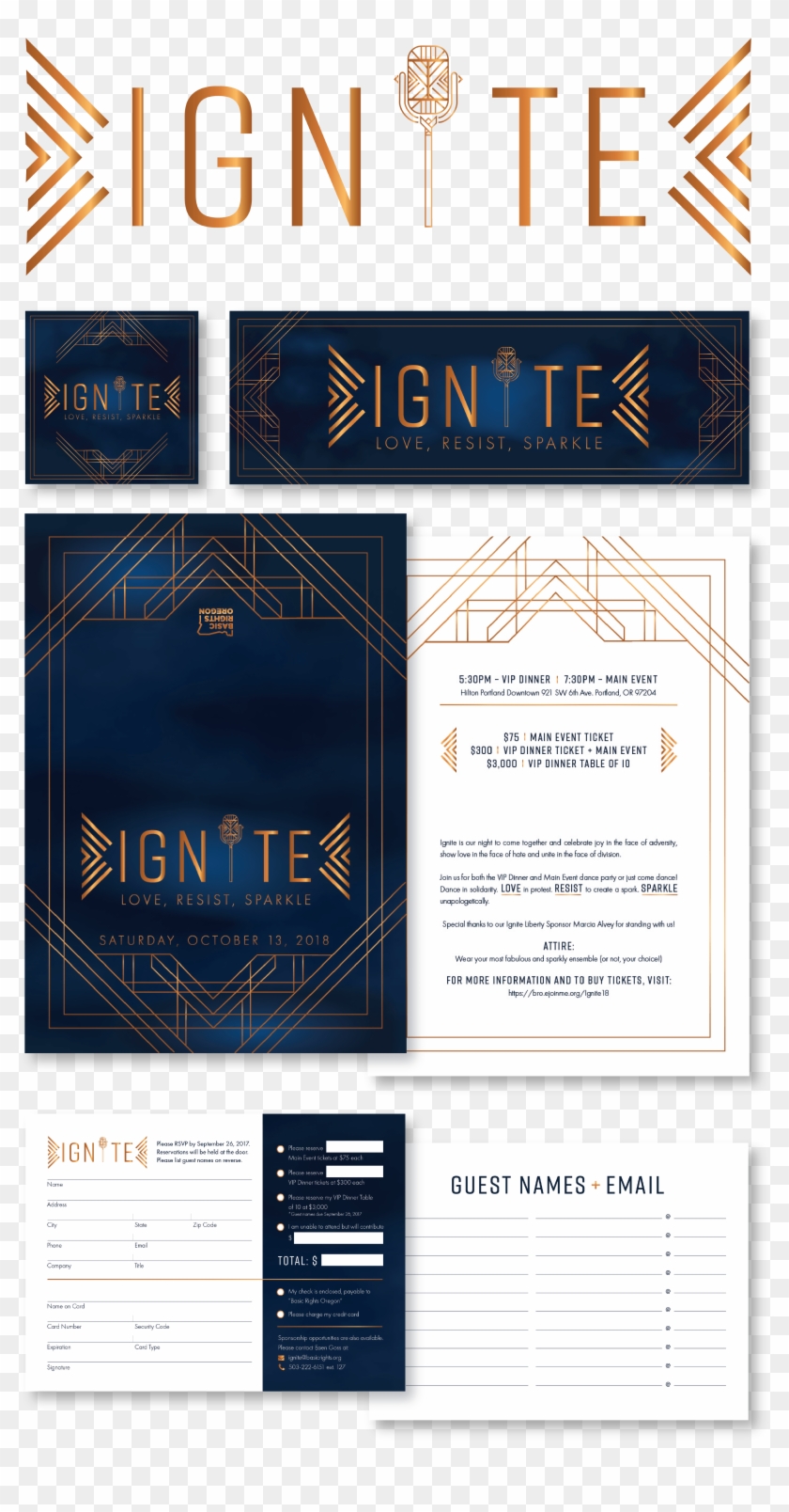 Ignite Gala - Graphic Design Clipart #4239926