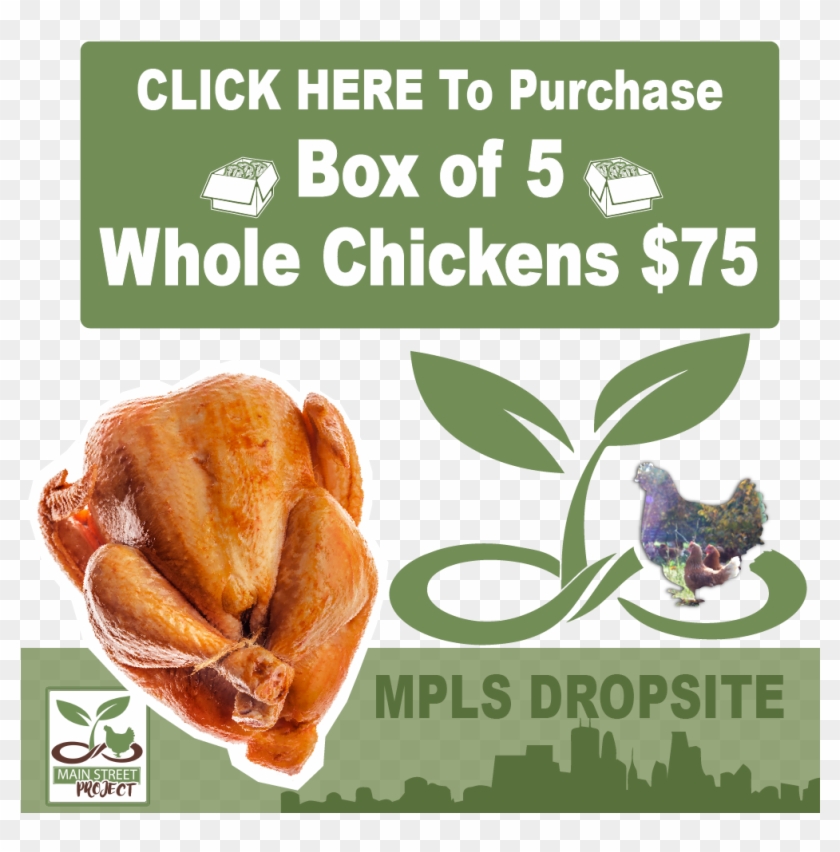 Main Street Project Minneapolis Chicken Dropsite - Bánh Clipart #4239965
