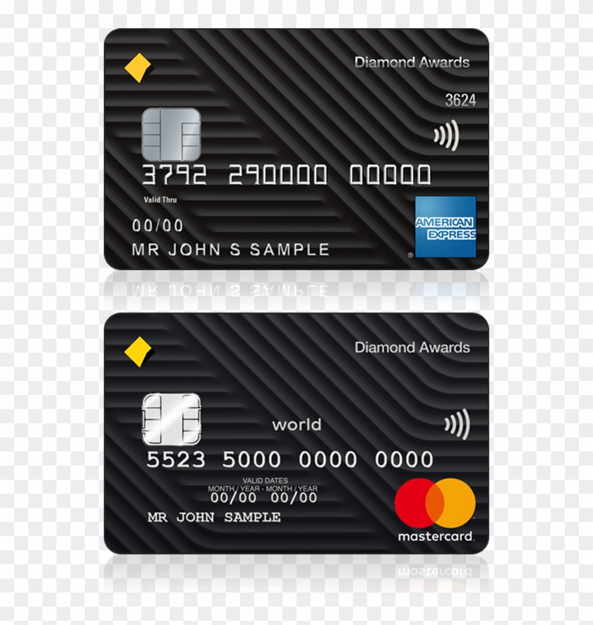 Commonwealth Bank Diamond Awards Credit Card - Commonwealth Bank Black Card Clipart #4240266