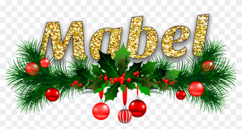 Mabel Material Para Accesorios, Moños, Viniles, Resinas, - Transparent Christmas Leaves Png Clipart #4240519