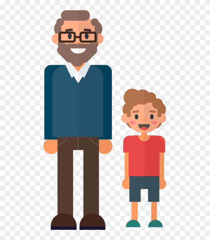 Adultos-ninos - Cartoon Clipart