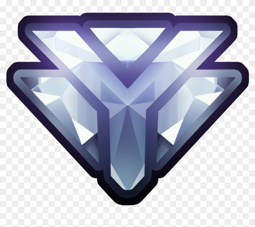 Overwatch Diamond Rank Icon Clipart #4241053