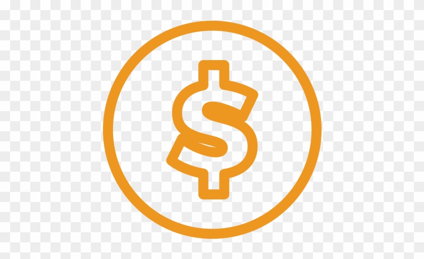 Lowest Price Matching - Dollar Outline Icon Clipart