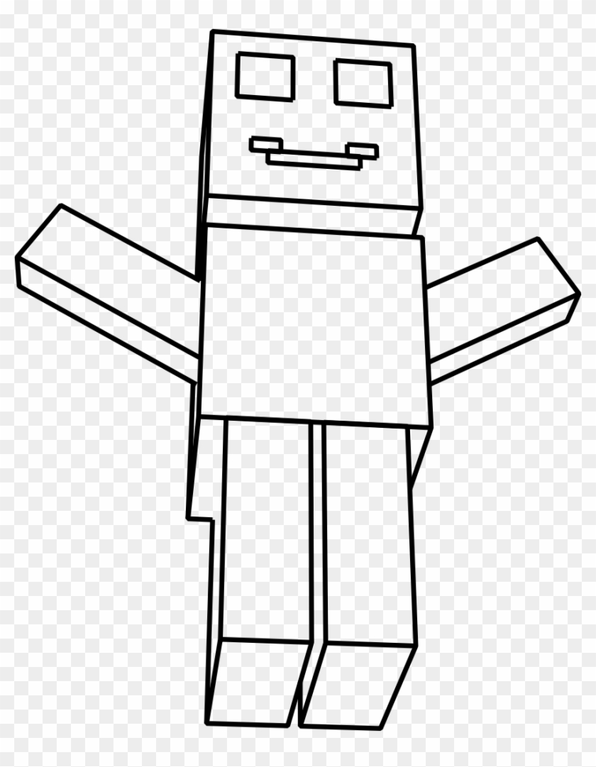 This Free Icons Png Design Of Roboman Both Hands Up - Line Art Clipart