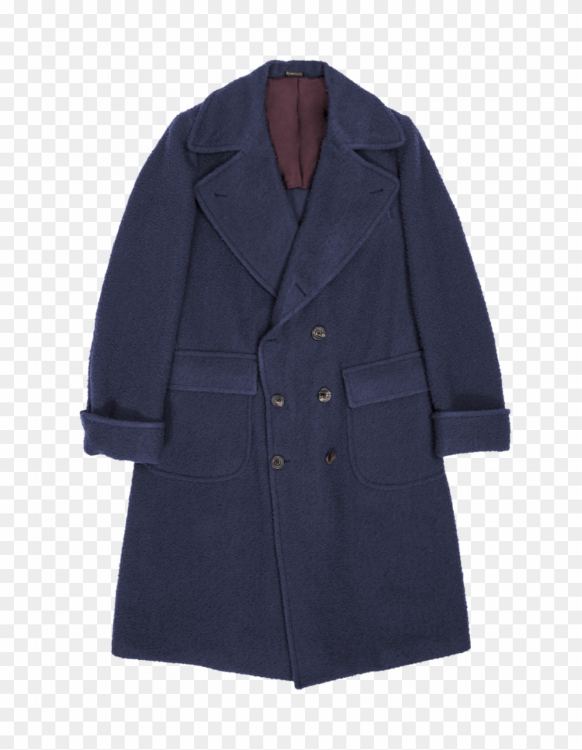 Ulster Coat Navy Blue Clipart #4241304
